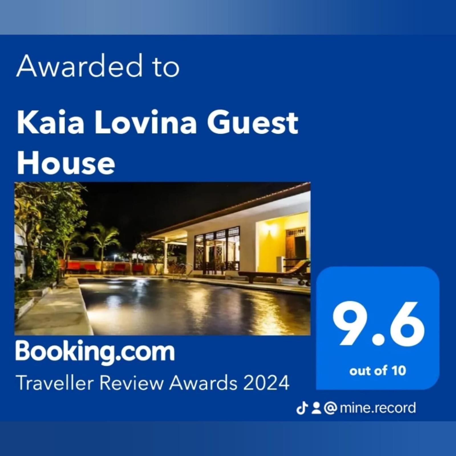 Kaia Lovina Guest House Dış mekan fotoğraf